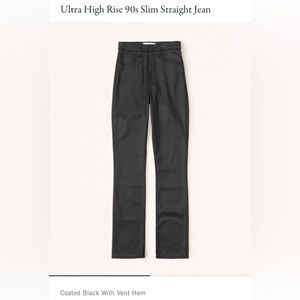 Abercrombie and Fitch ultra high rise jeans